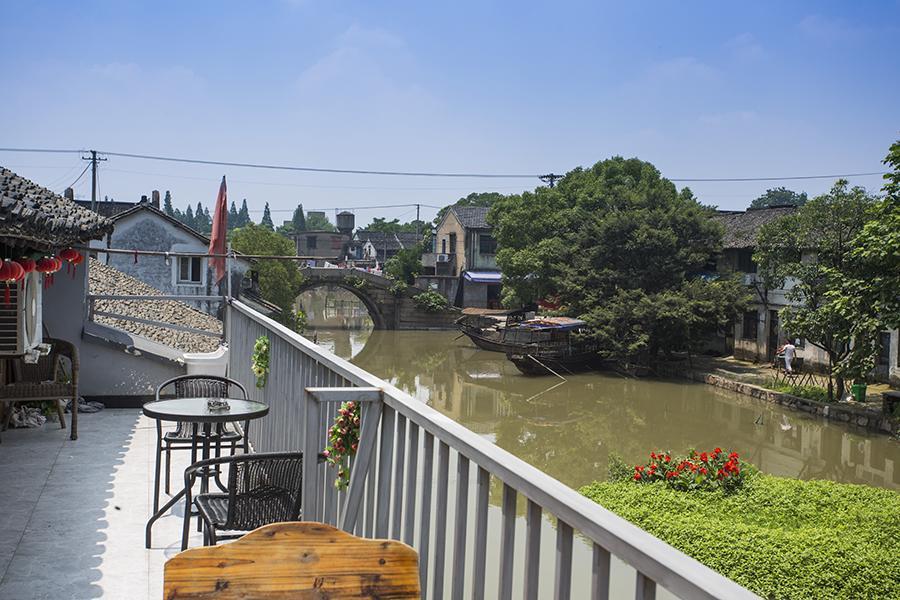 Wuzhen Helan Bridge Inn Tongxiang Exteriör bild