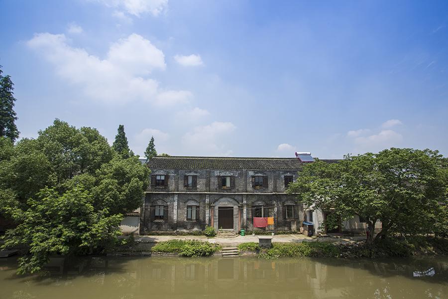 Wuzhen Helan Bridge Inn Tongxiang Exteriör bild