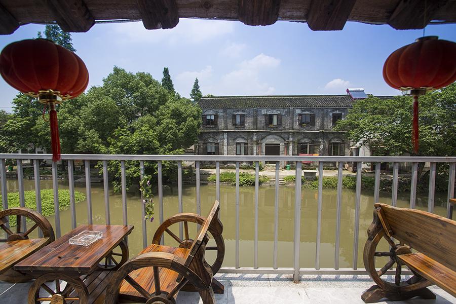 Wuzhen Helan Bridge Inn Tongxiang Exteriör bild