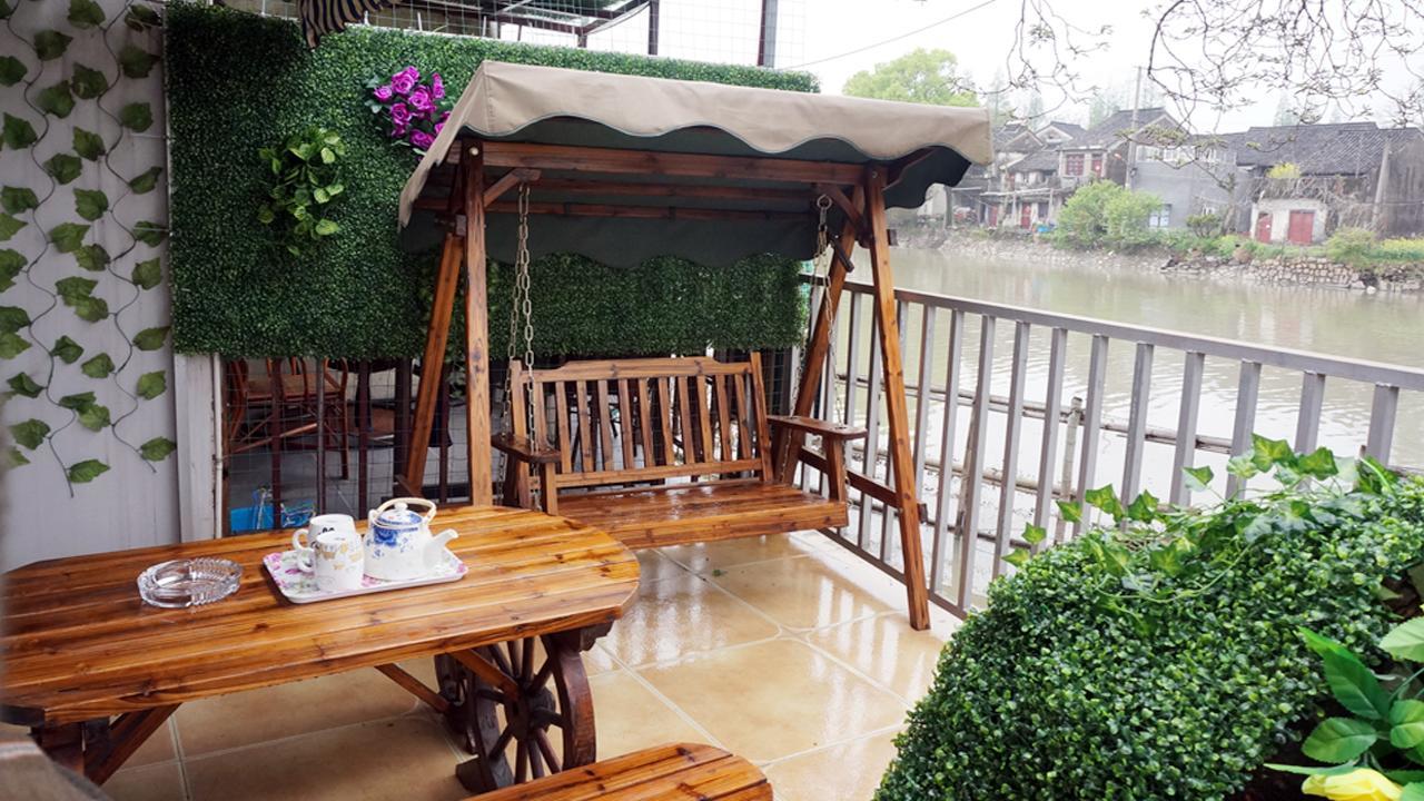 Wuzhen Helan Bridge Inn Tongxiang Exteriör bild