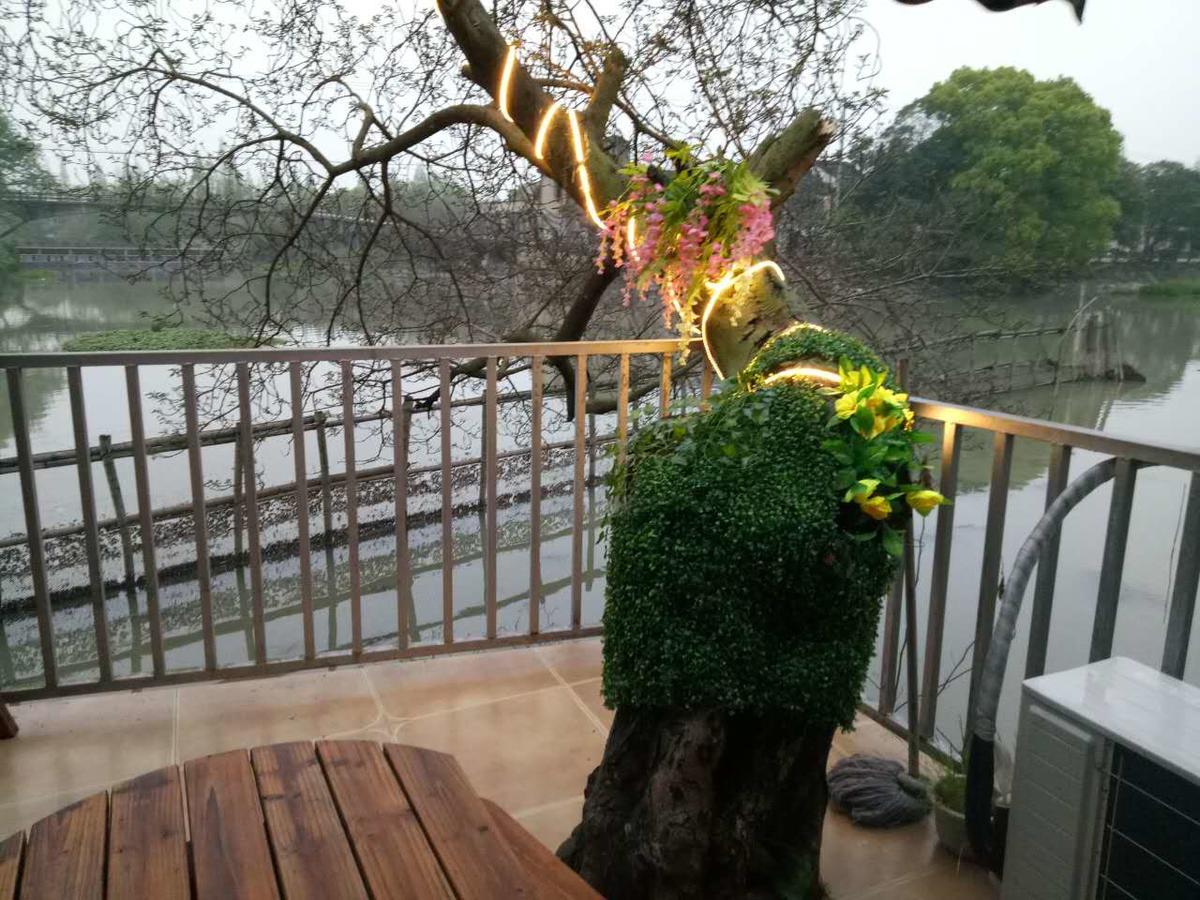 Wuzhen Helan Bridge Inn Tongxiang Exteriör bild