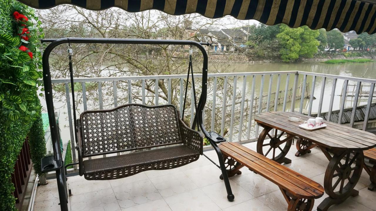 Wuzhen Helan Bridge Inn Tongxiang Exteriör bild