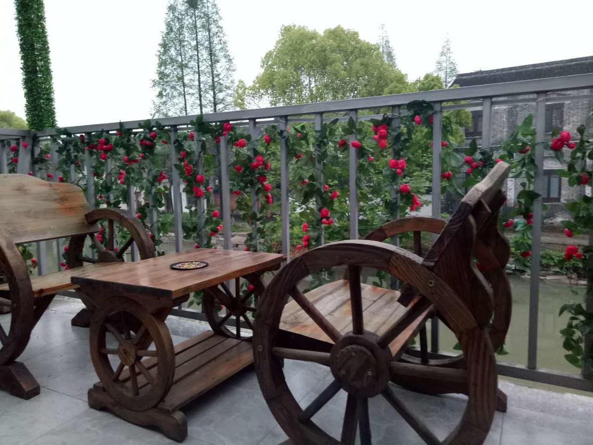 Wuzhen Helan Bridge Inn Tongxiang Exteriör bild