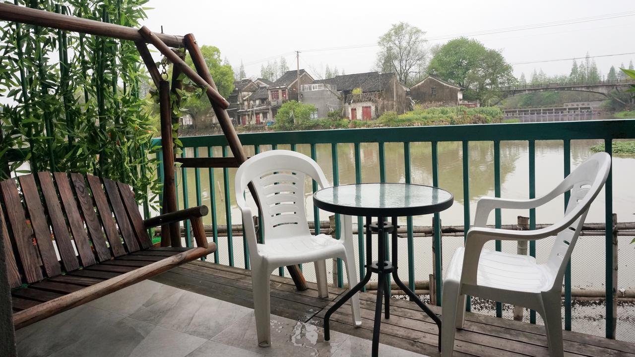 Wuzhen Helan Bridge Inn Tongxiang Exteriör bild